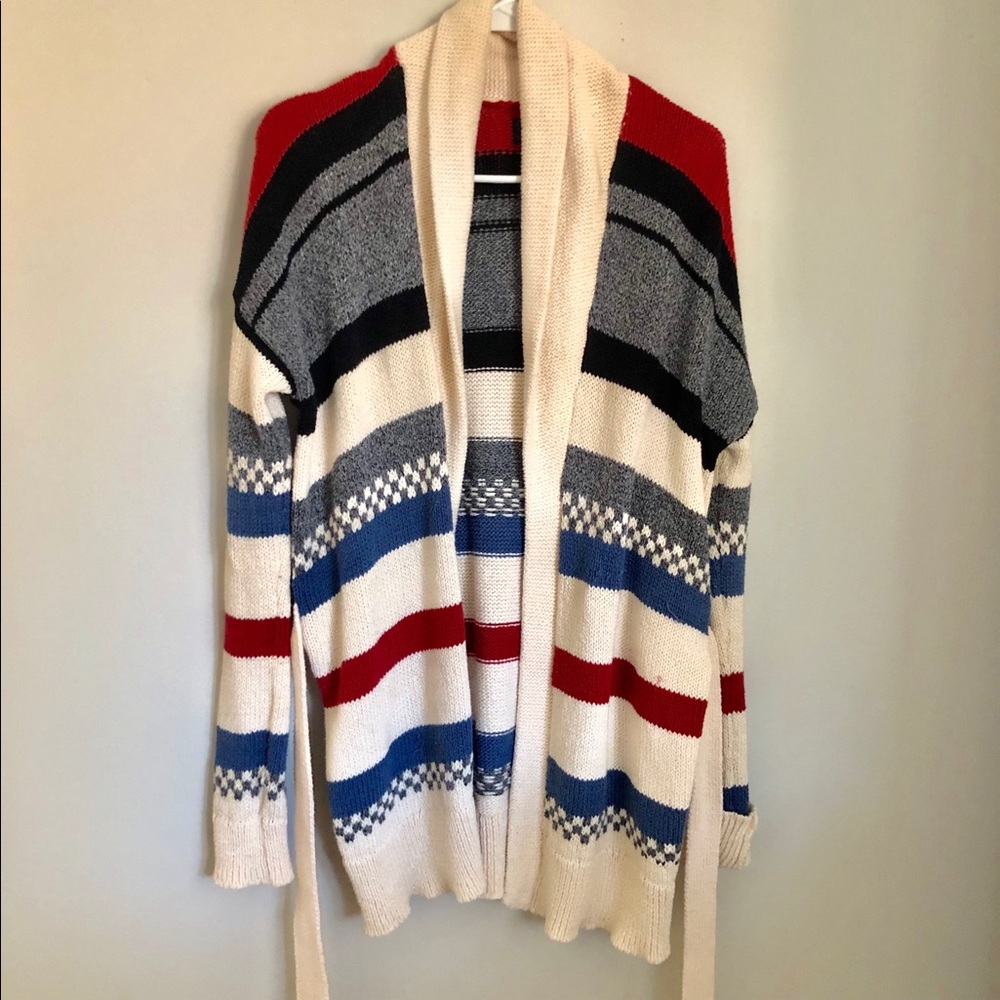 American Eagle Cardigan with tie